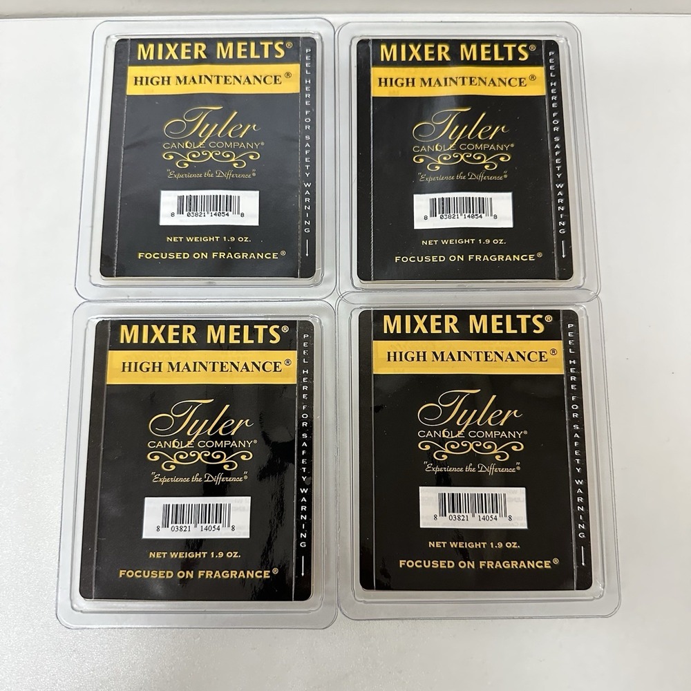 Tyler Candle Company Mixer Melts 1.9 oz Set of High Maintenance